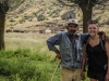 Marie and a real cow-boy in Ihlara valley