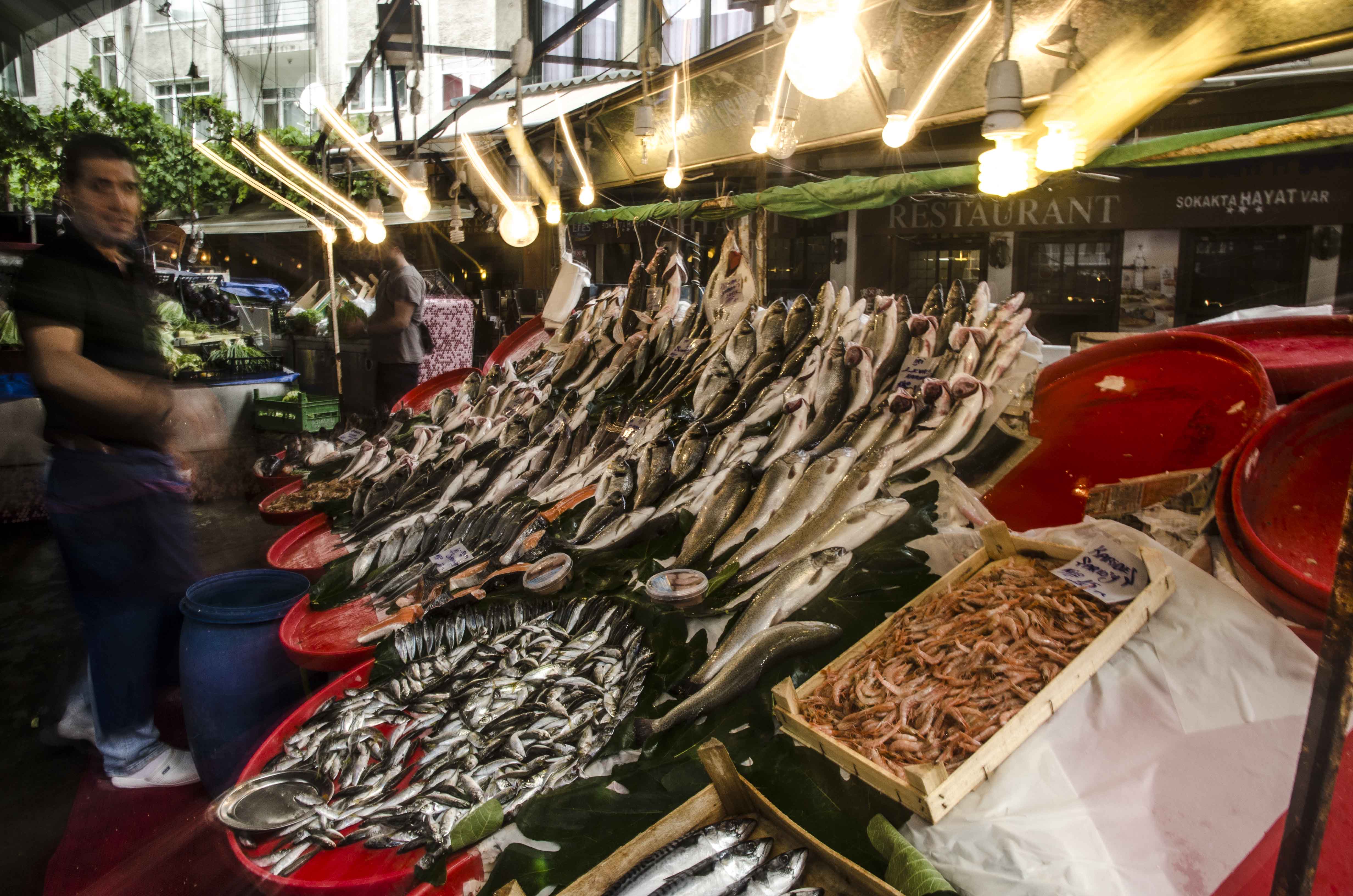 Besiktas, fish market